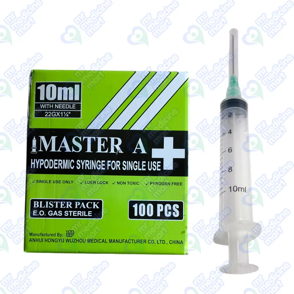 Master Plus 10ml Syringe