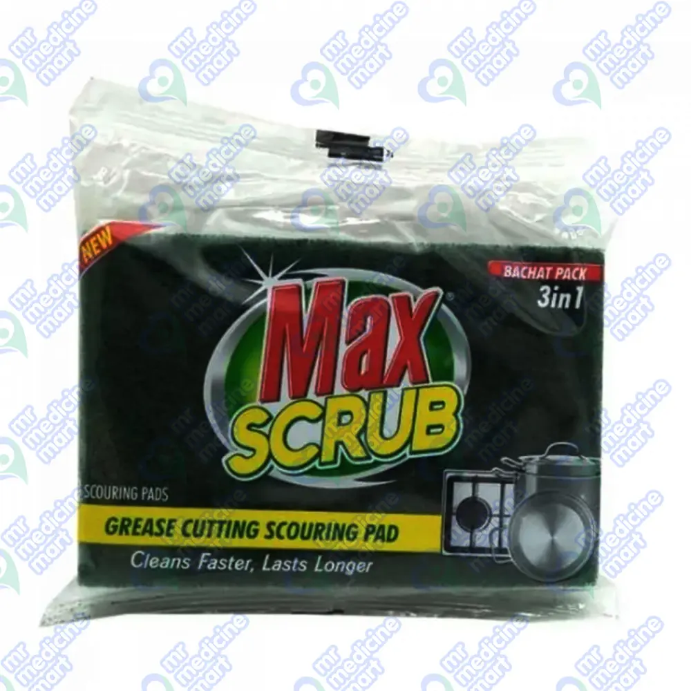 Max Scrub 3in1 Bachet Pack