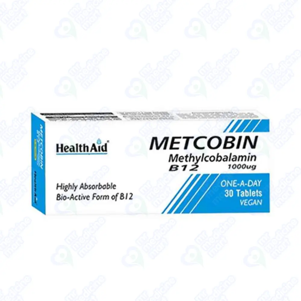 Health Aid Metcobin 1000mcg Tablet