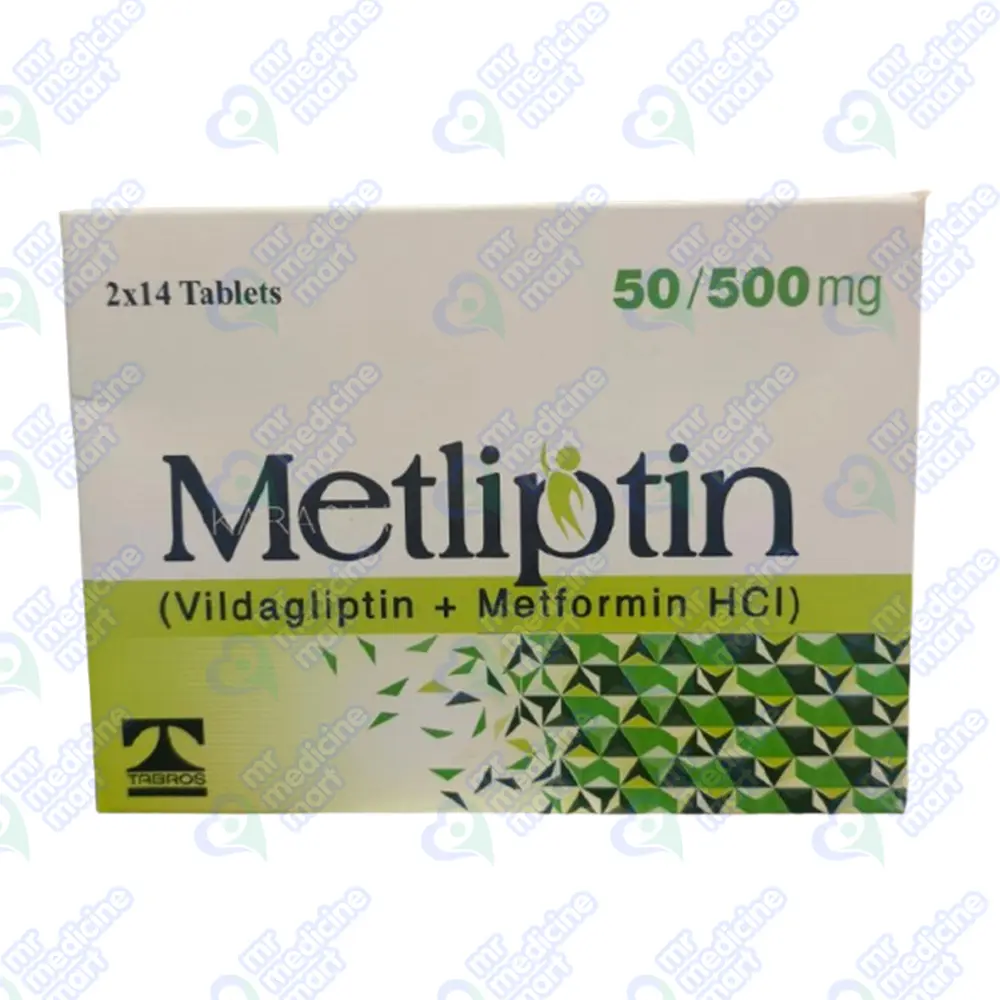 Metliptin 50/500mg Tablet