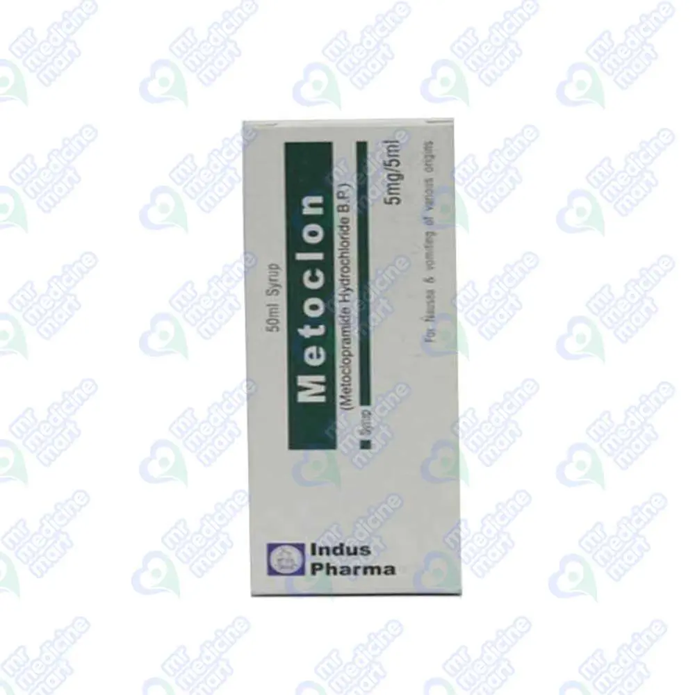 Metoclon 5mg/5ml Syrup 50 ml