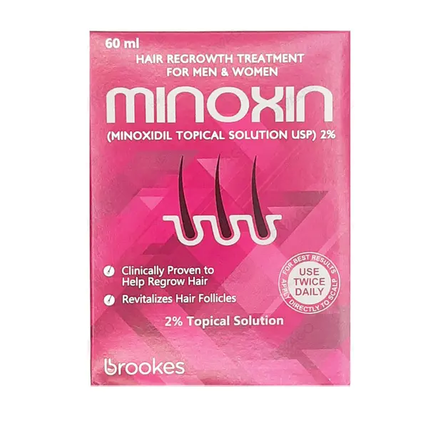 Minoxin 2% Topical Solution 60ml