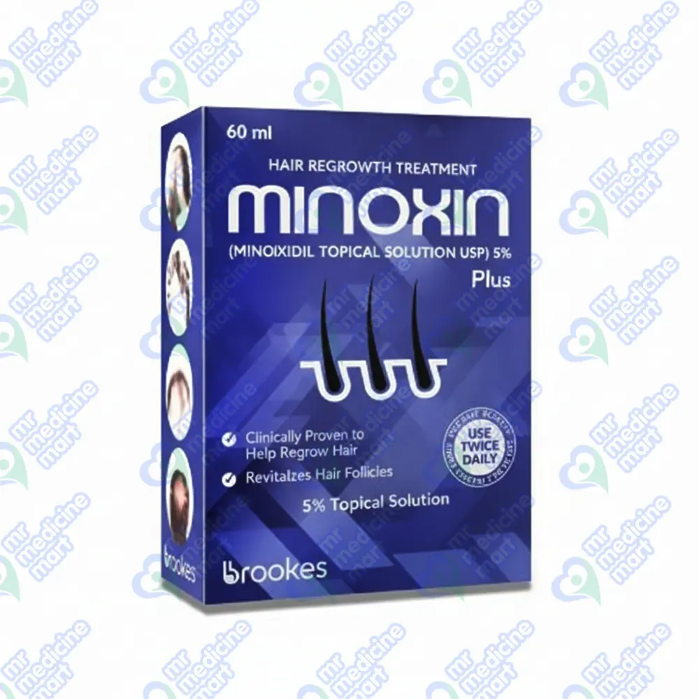 Minoxin Plus 5% Topical Solution 60ml