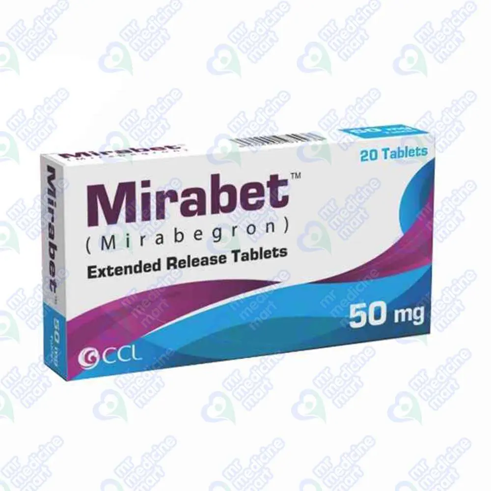 Mirabet 50mg Tablet 10 'S