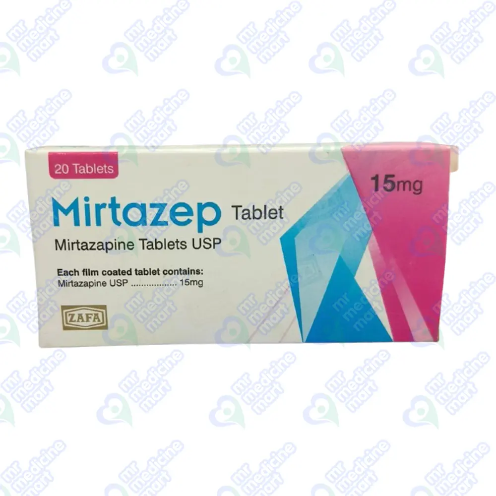 Mirtazep 15mg Tab (Net)