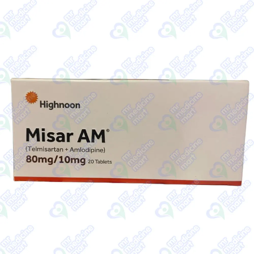 Misar AM 80/10mg Tablet 10's