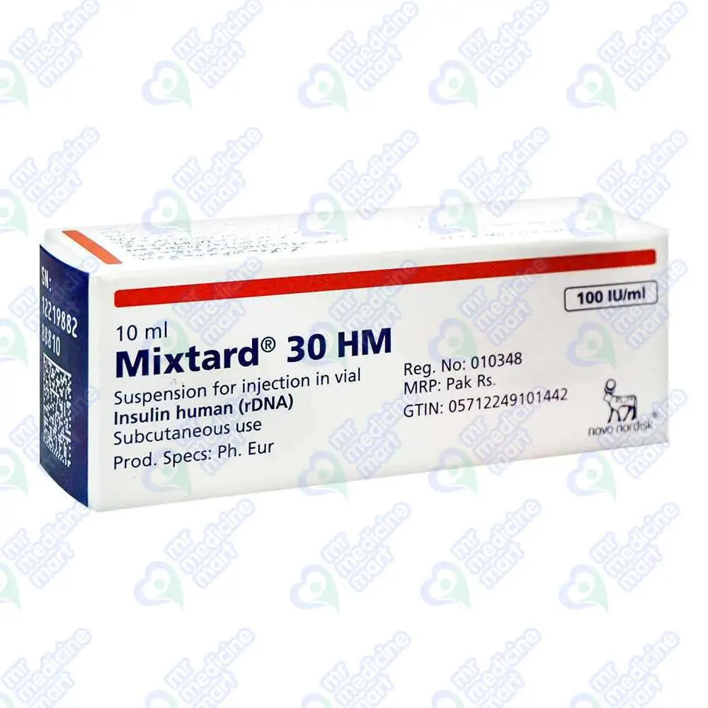 Mixtard 30 Hm Vial 10ml