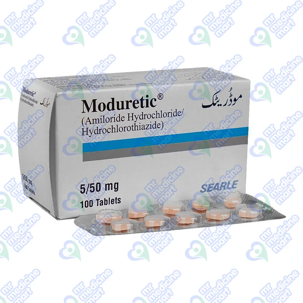 Moduretic Tablet 5mg/50mg 100's
