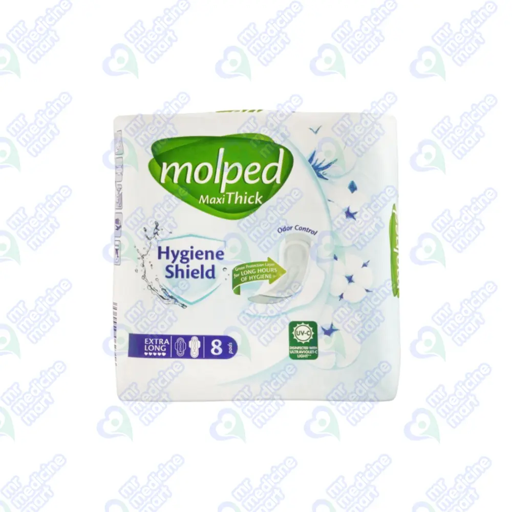 Molped Maxi Thick Pads Extra Long 8 'S