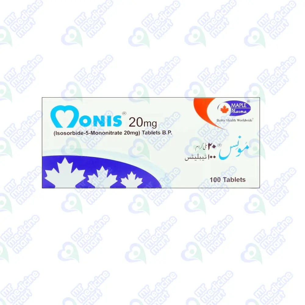 Monis 20mg Tablet 20'S