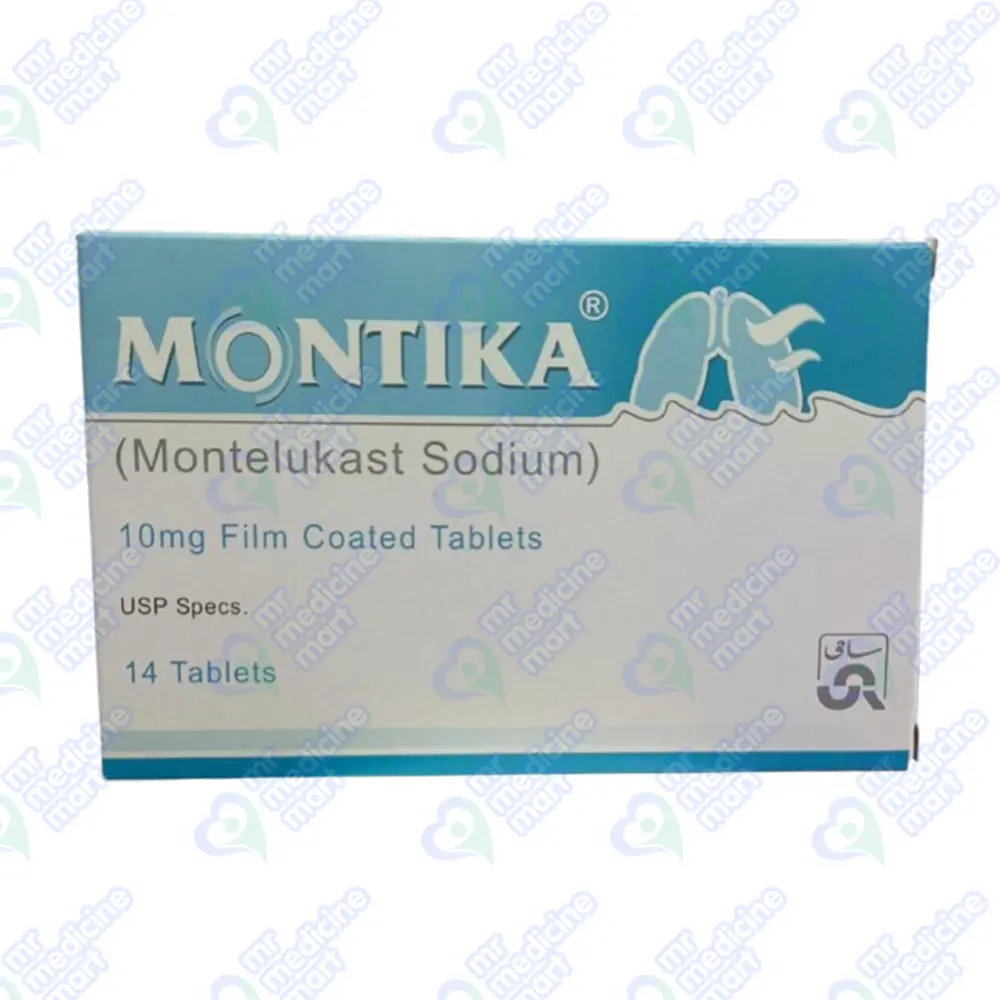Montika 10mg Tablet 14's