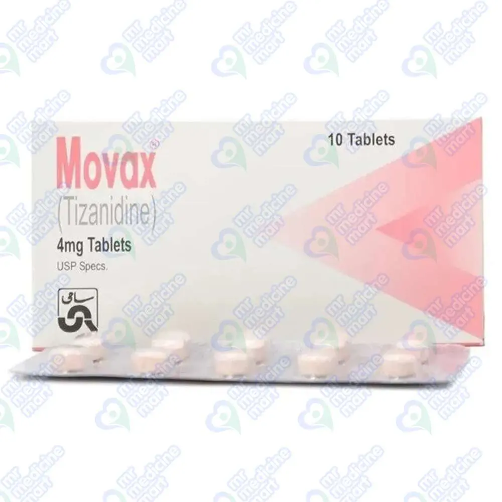 Movax 4mg Tablet (Old)