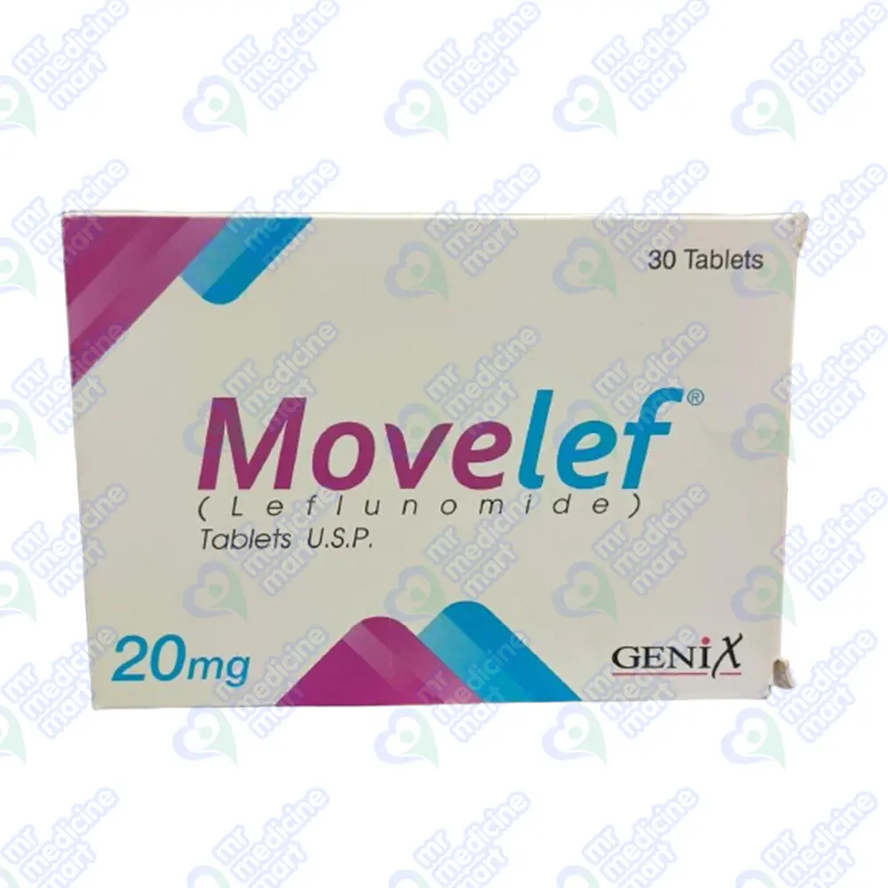 Movelef 20mg Tablet 30 'S