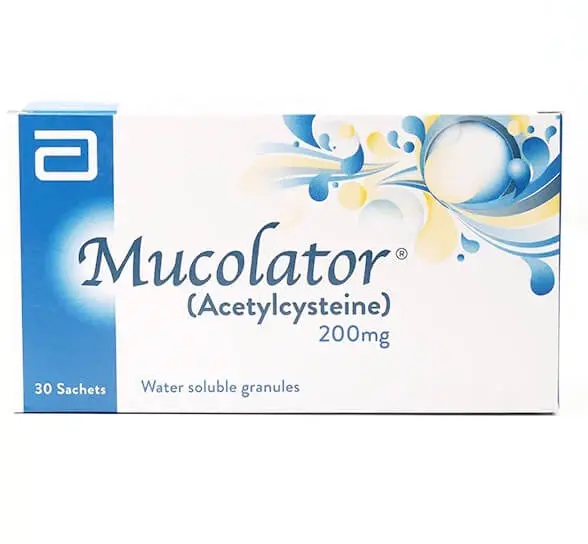 Mucolator 200mg Sachet