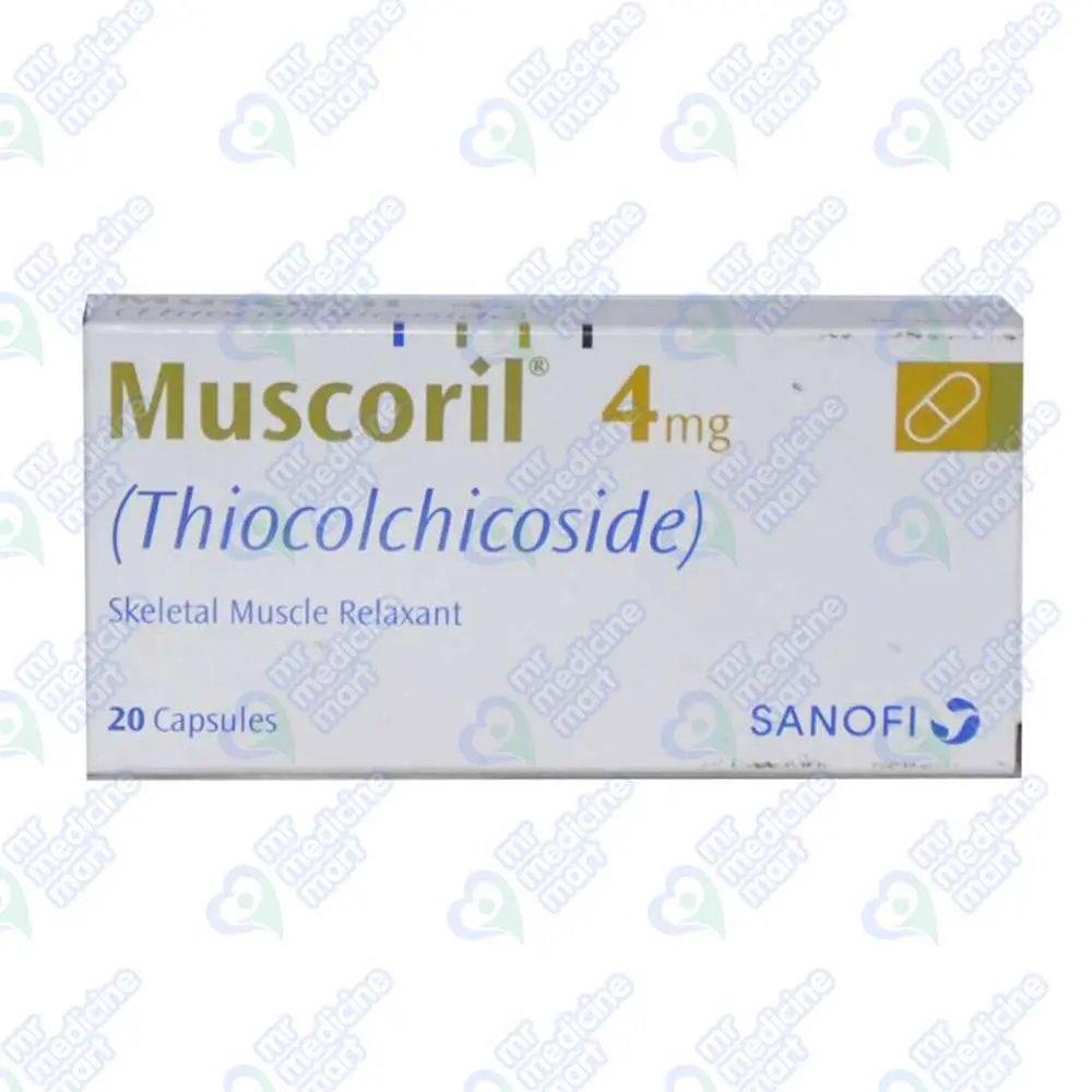 Muscoril 4mg Capsule 10 'S