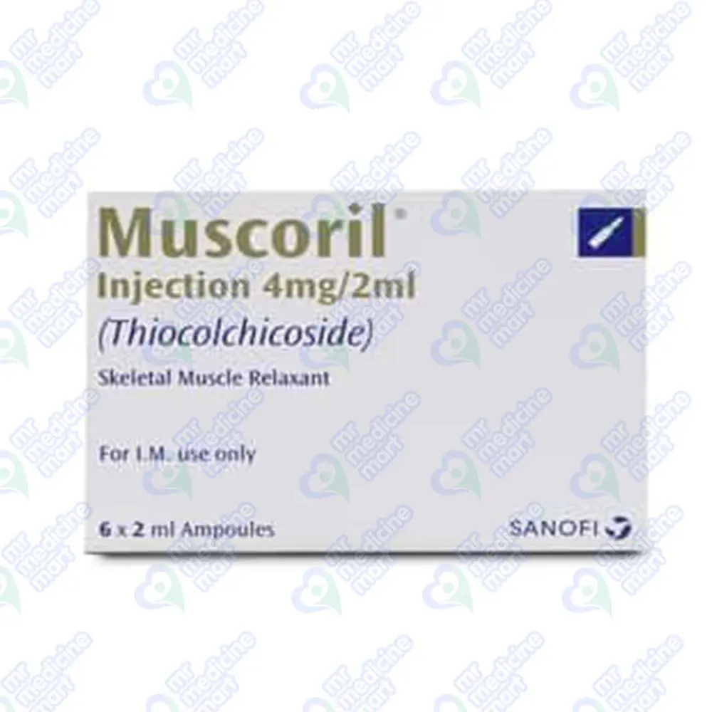 Muscoril 4mg Injection 2 Ml