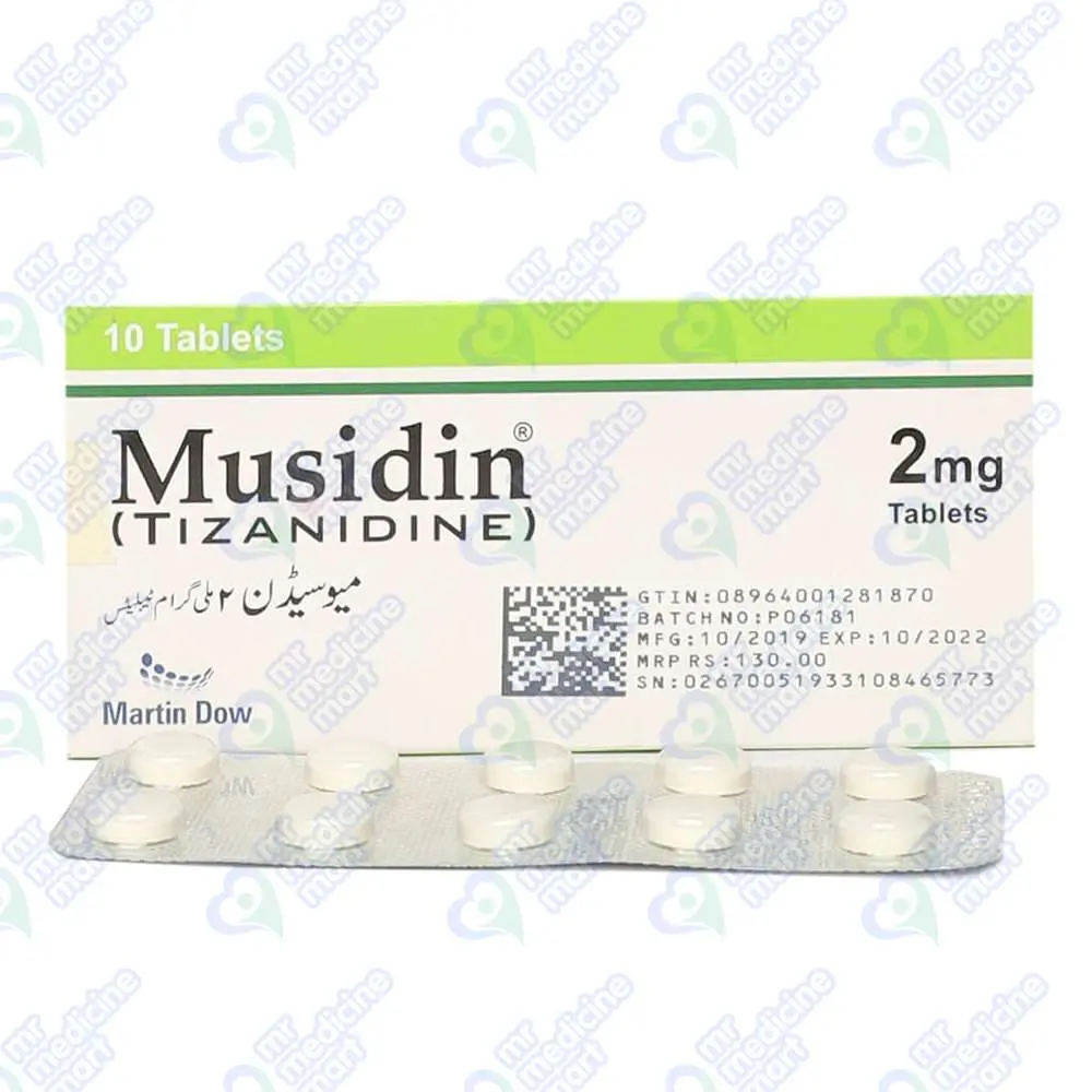 Musidin 2mg Capsule 10 'S