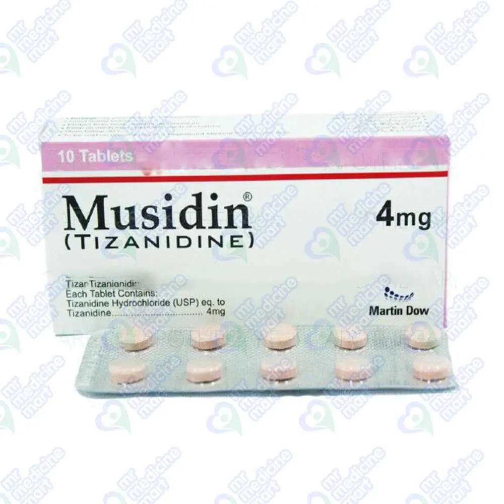 Musidin 4mg Capsule 10 'S