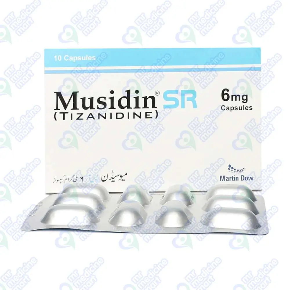 Musidin SR 6mg Capsule 10 'S