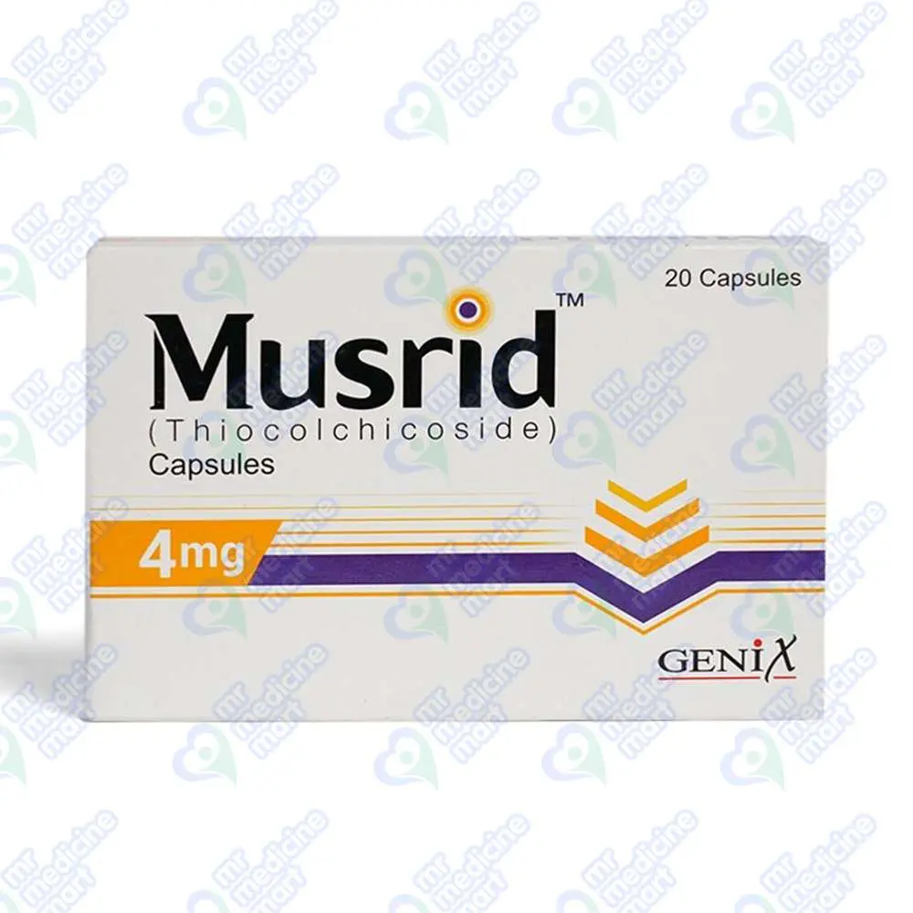 Musrid 4mg Capsule 10 'S