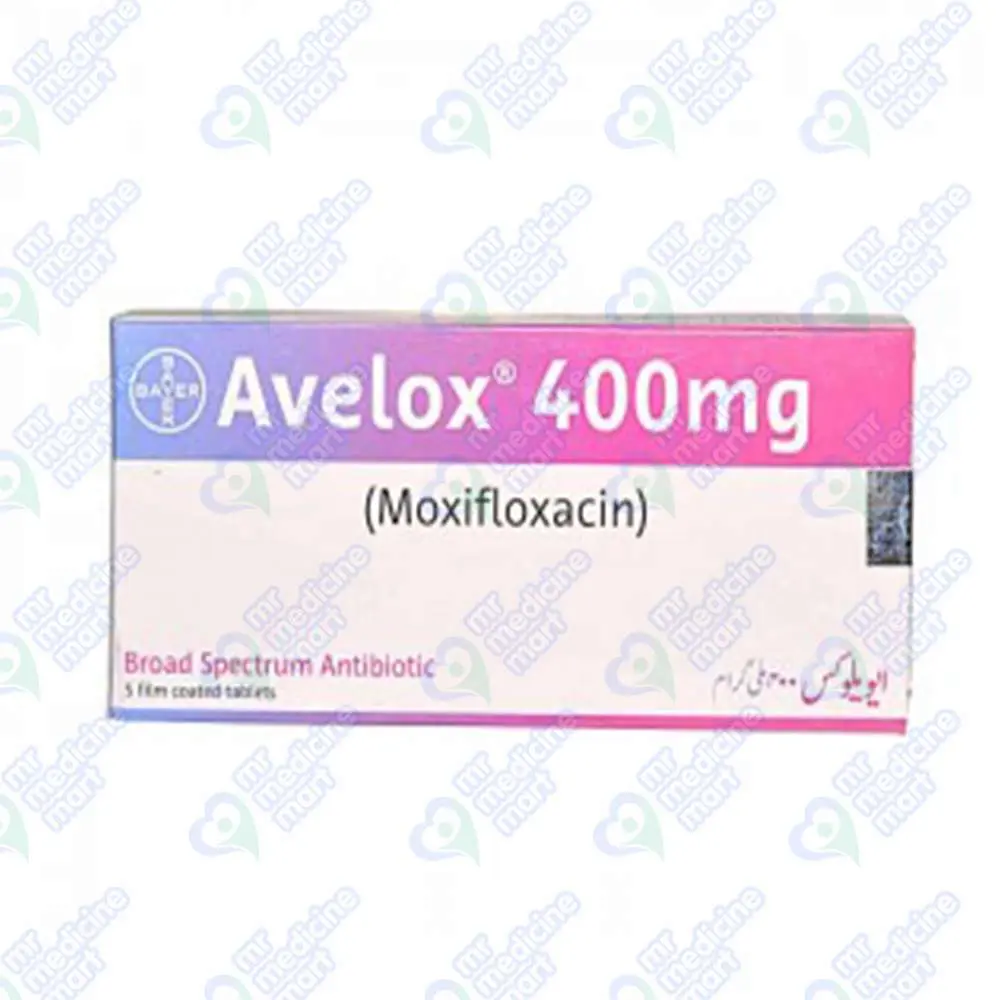 Avelox 400mg Tablet 5 'S