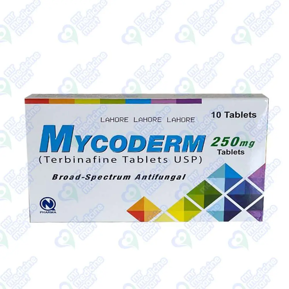 Mycoderm 250mg Tablet 10 'S