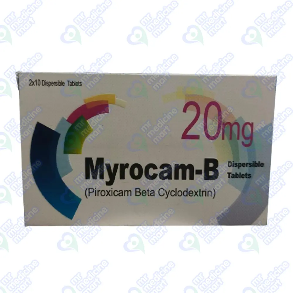 Myrocam-B 20mg Tab 20's