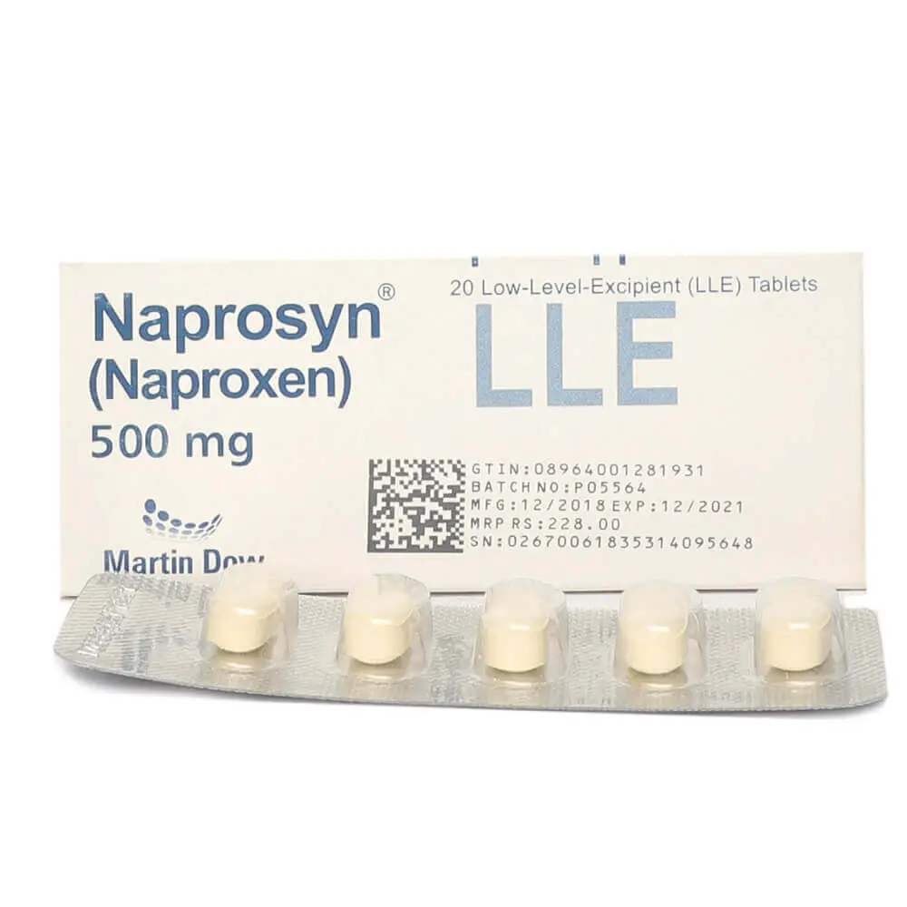 Naprosyn 500mg Tablet