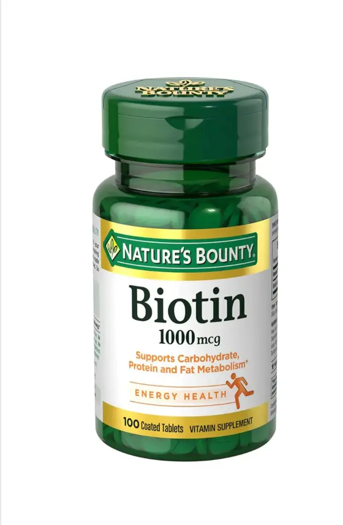Nature's Bounty Biotin 1000 mcg Tab 100' S