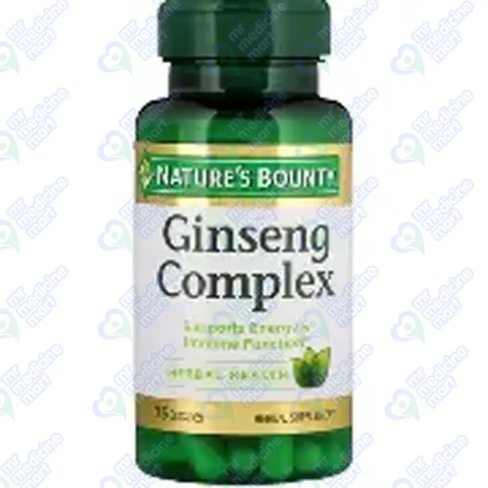 Nature's Bounty Ginseng Complex Tablet 75'S