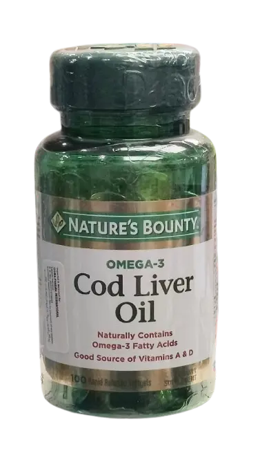 NB Omega 3 Cod Liver Oil SoftGel 100's