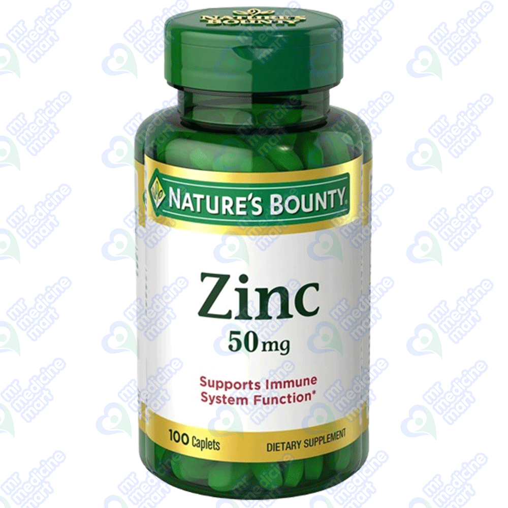 Nature's Bounty Zinc 50Mg Tablet