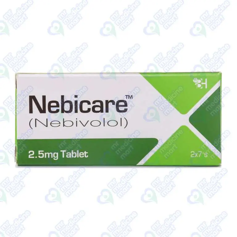 Nebicare 2.5mg Tablet 7 'S
