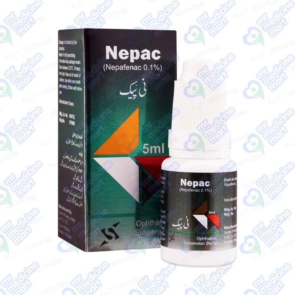 Nepac 0.1% Opthalmic Suspension