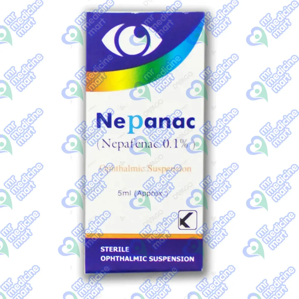 Nepanac 0.1% Sterile Opth Susp 5ML