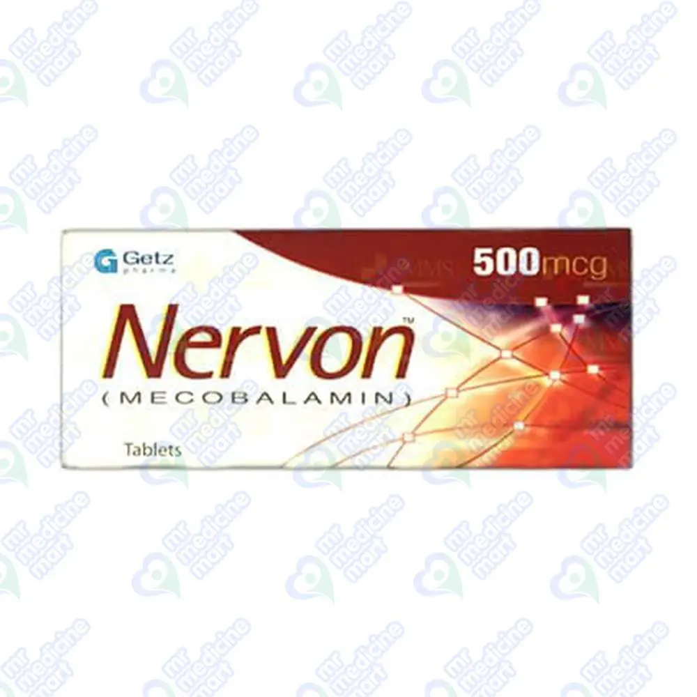 Nervon 500mcg Tablet 10 'S