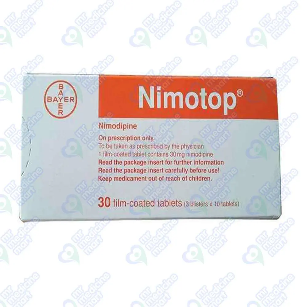 Nimotop 30mg Tablet 10 'S