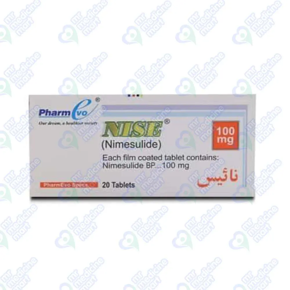 Nise 100mg Tablet 10 'S