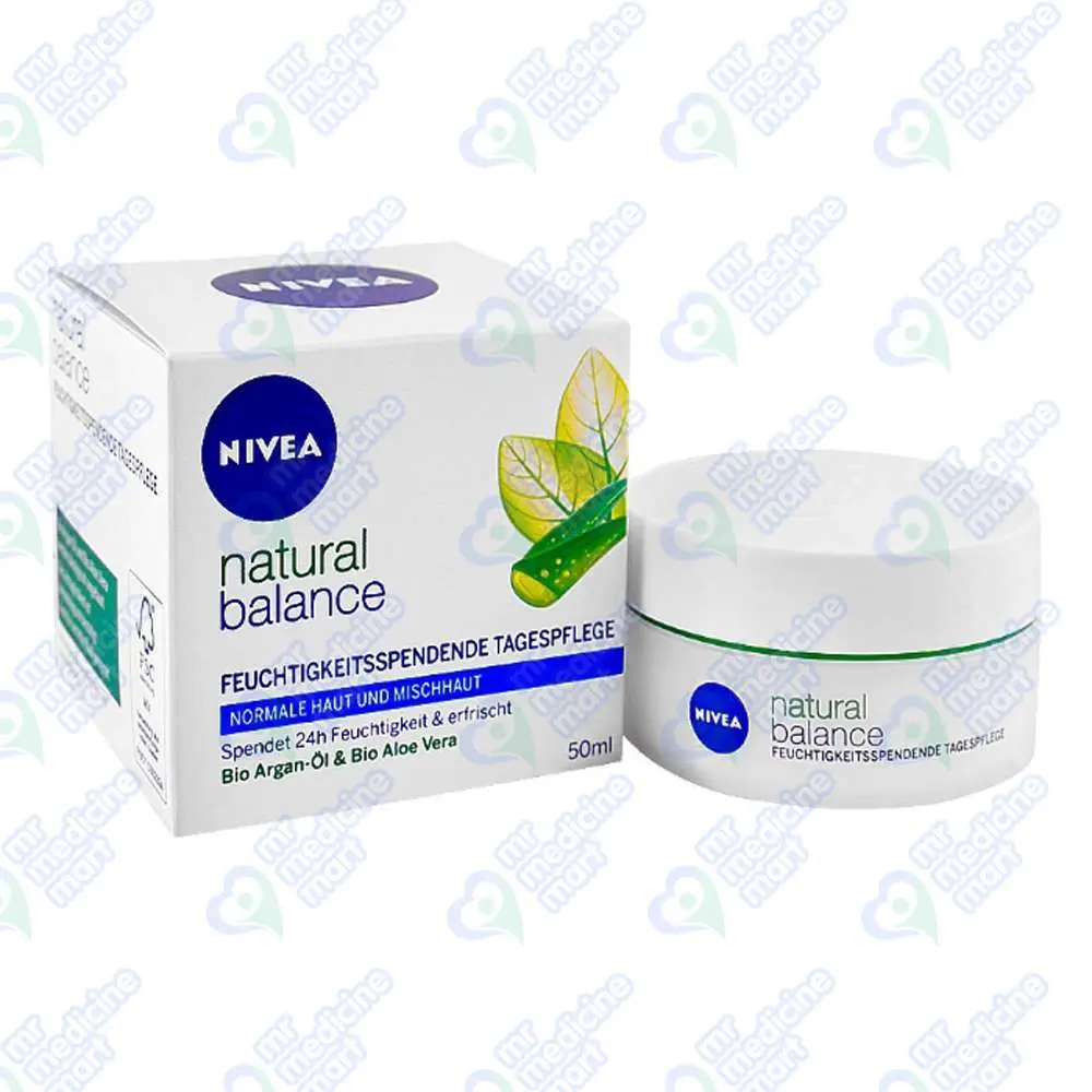 Nivea Natural Balance Bio Argan Oil & Al