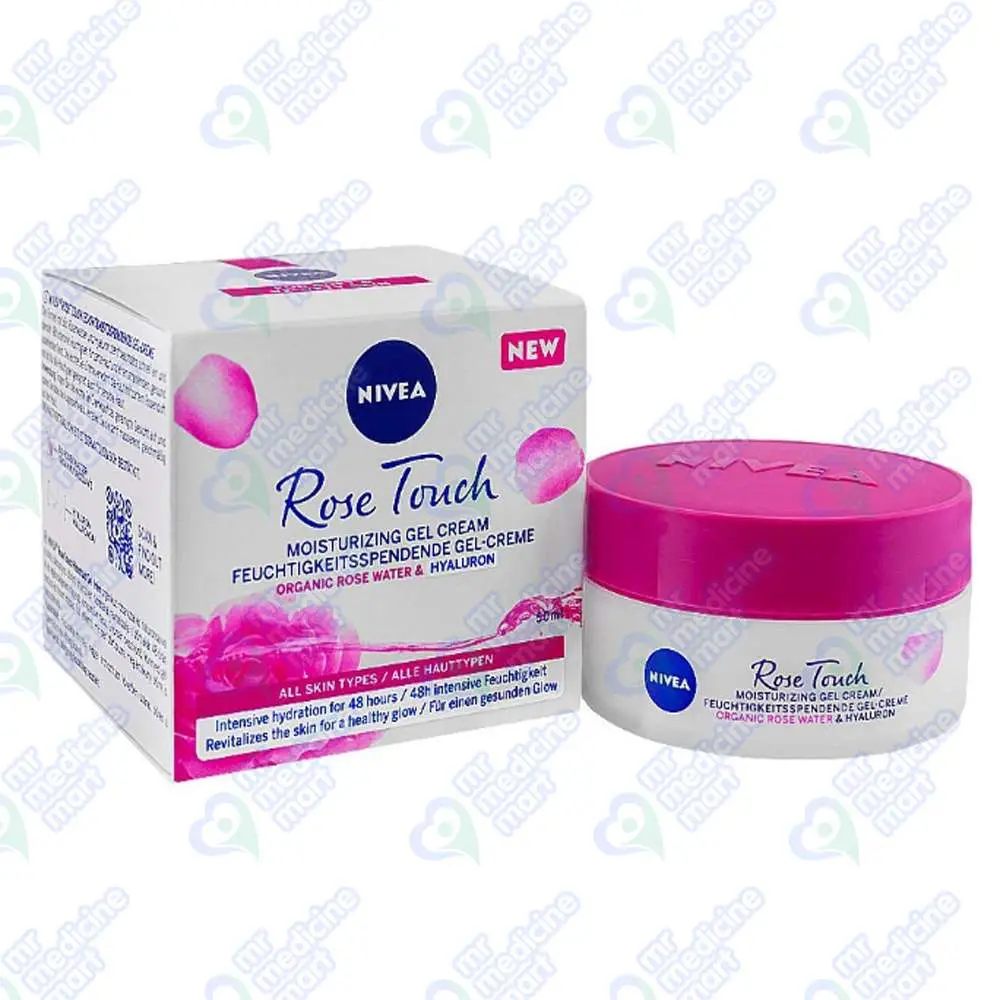 Nivea Rose Touch Organic Rose Water & Hy
