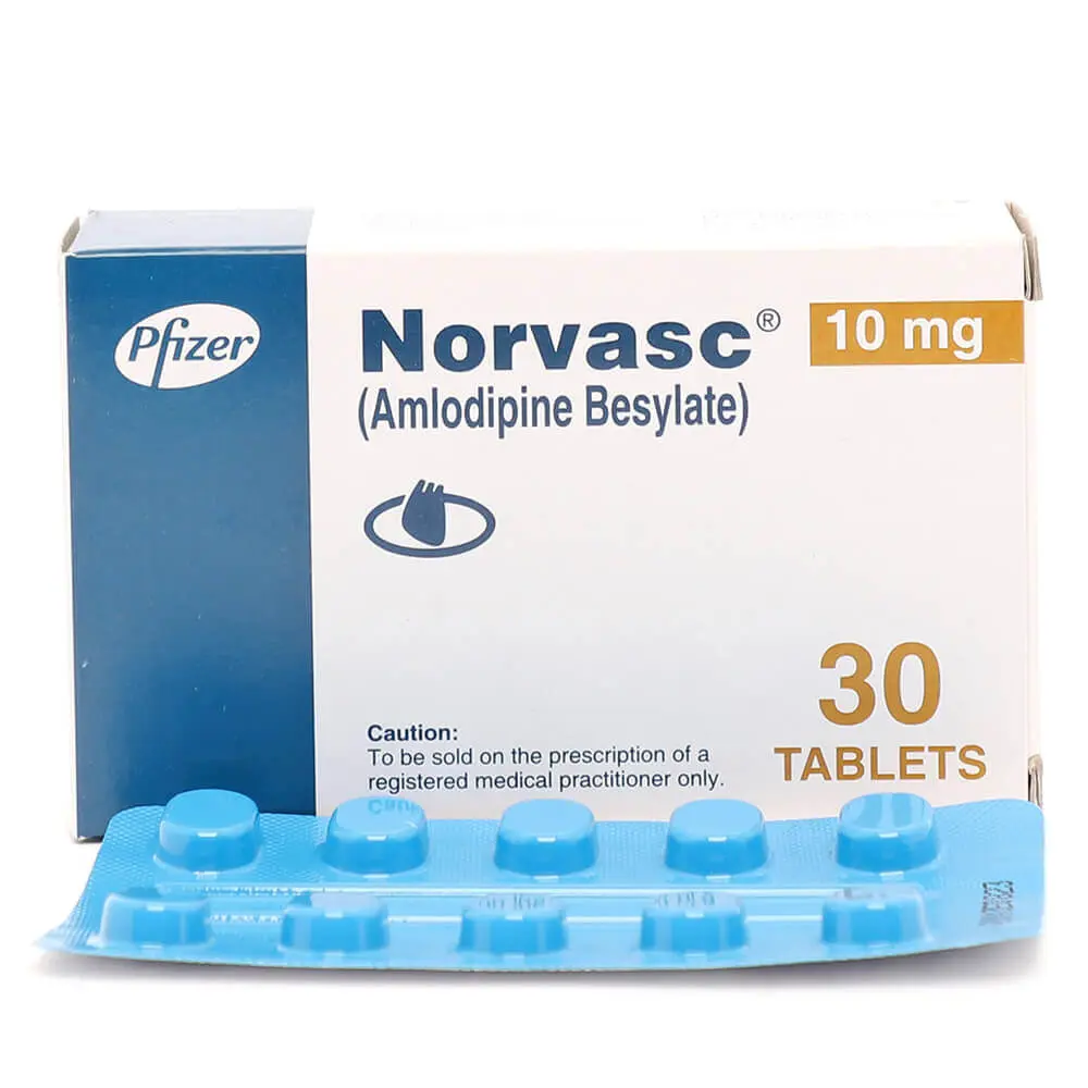 Norvasc 10mg Tablet