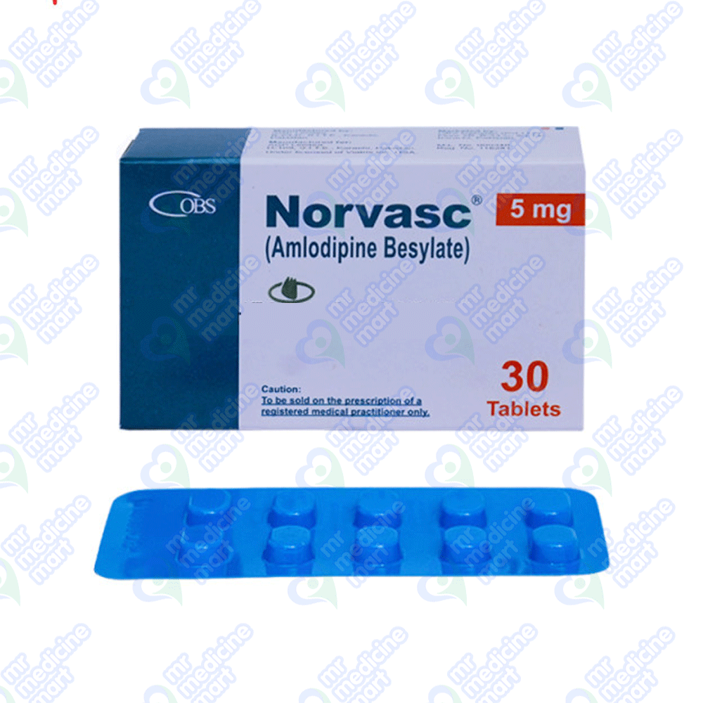 Norvasc 5mg Tablet