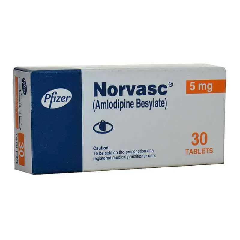 Norvasc 5mg Tablet