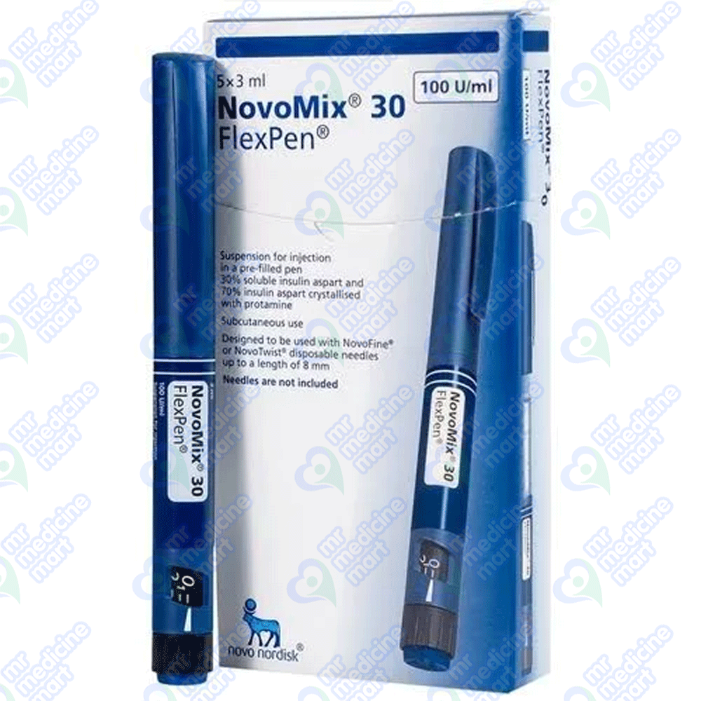 Novomix 30 Flexpen 100IU Inj 3ml