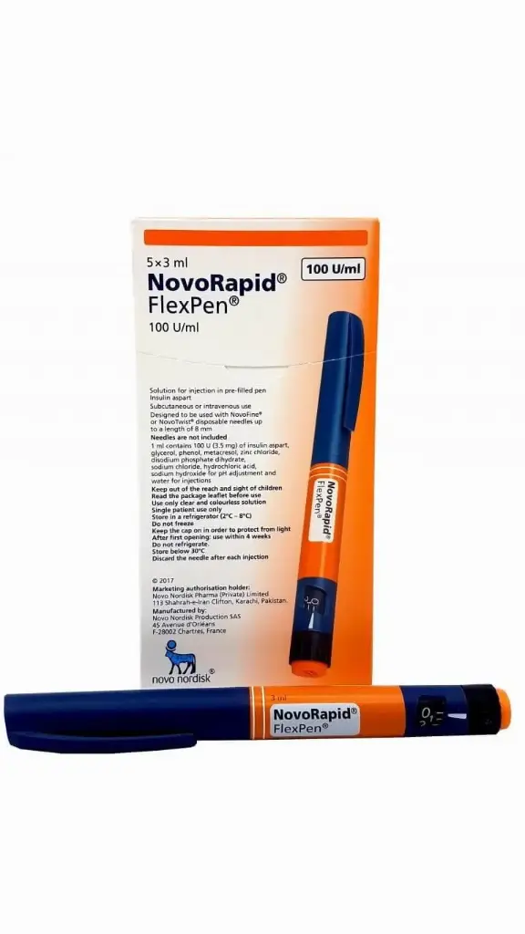NovoRapid FlexPen 100IU/ml