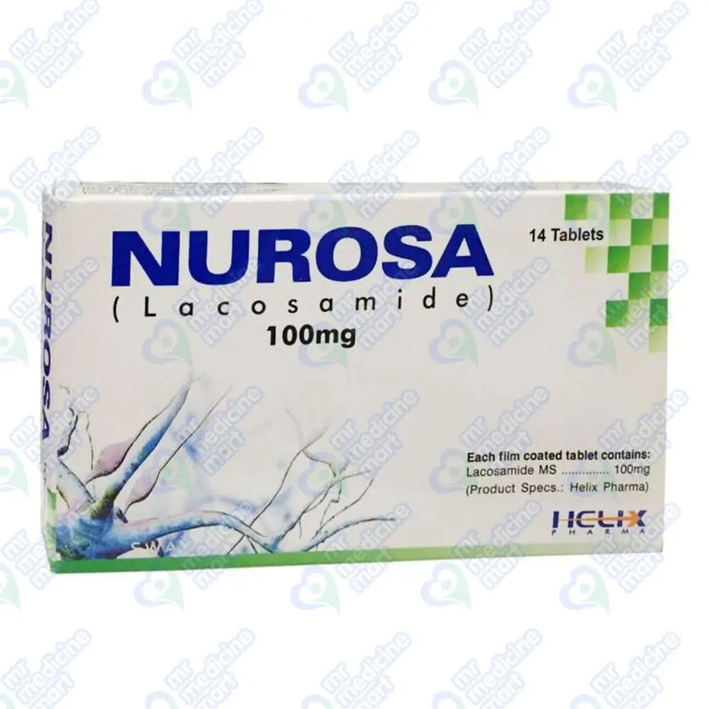 Nurosa 100mg Tablet 7 'S