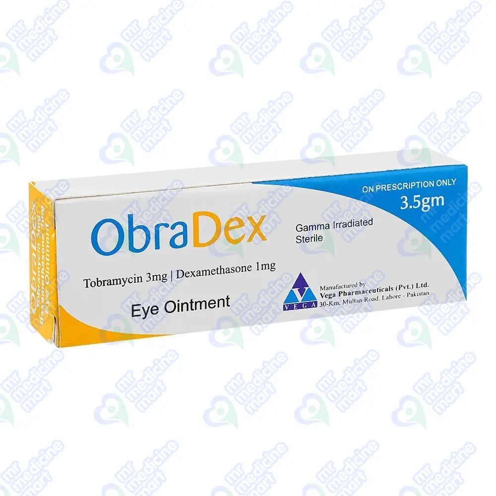 Obradex tube eye ointment 3.5gm/1mg
