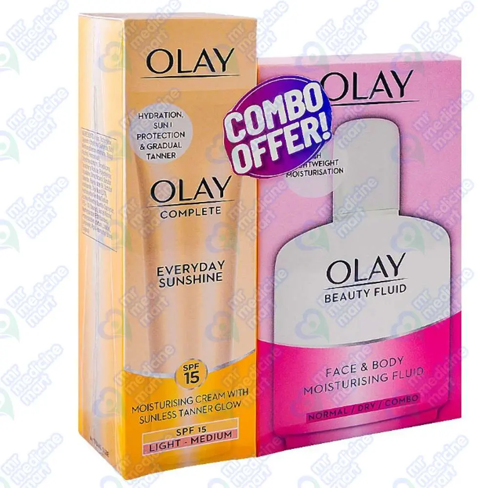 Olay Beauty Fluid Moisturizer Face & Bod