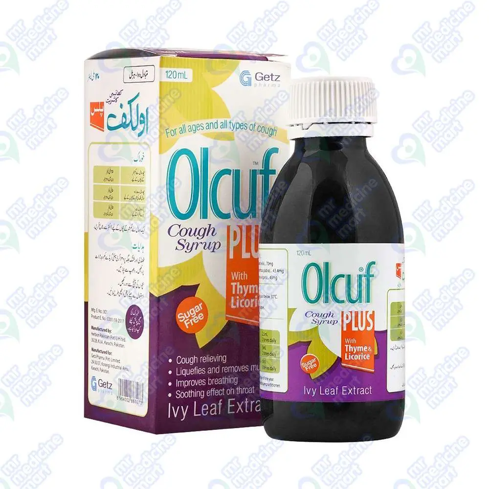 Olcuf Plus Syrup 120 Ml
