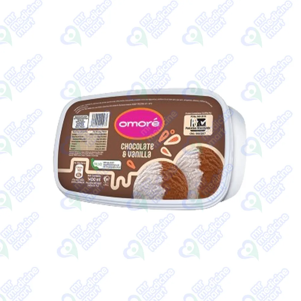 Omore Vanilla Hazelnut Ice Cream 350